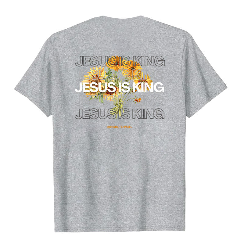 Christianartworkshop Jesus Is King T-shirt