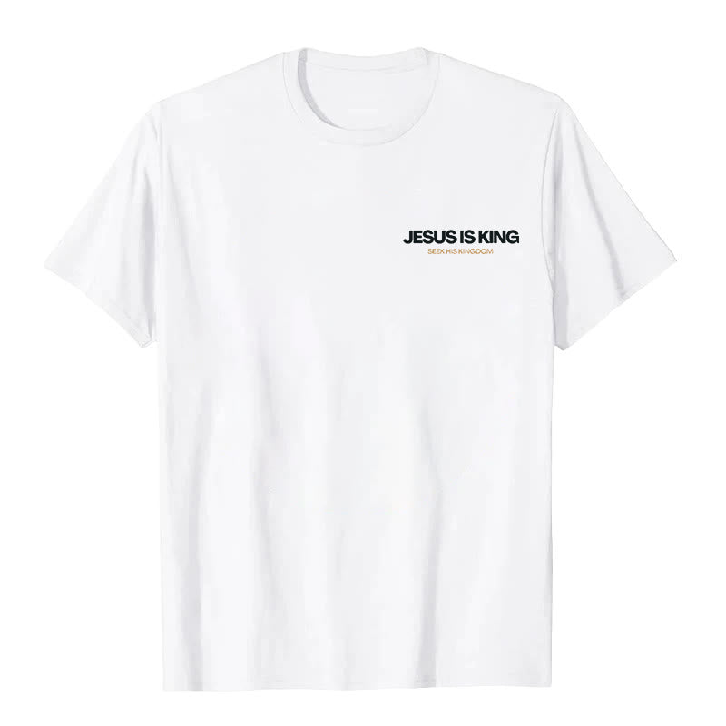 Christianartworkshop Jesus Is King T-shirt