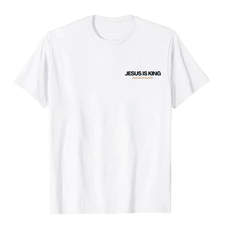 Christianartworkshop Jesus Is King T-shirt