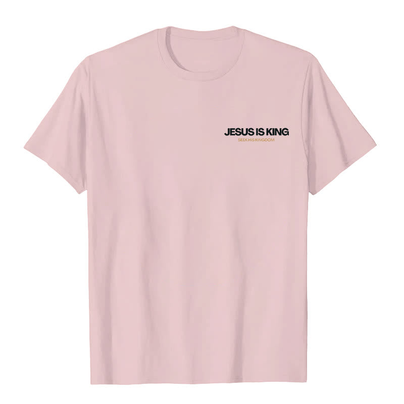 Christianartworkshop Jesus Is King T-shirt