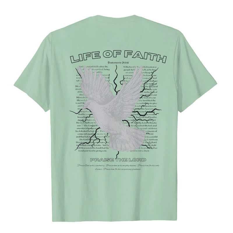 Christianartworkshop Life of Faith T-shirt