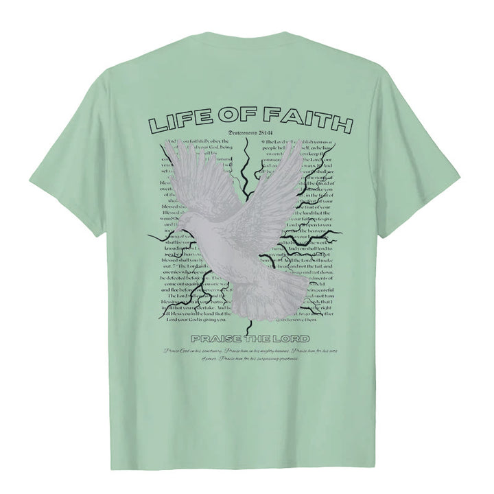Christianartworkshop Life of Faith T-shirt
