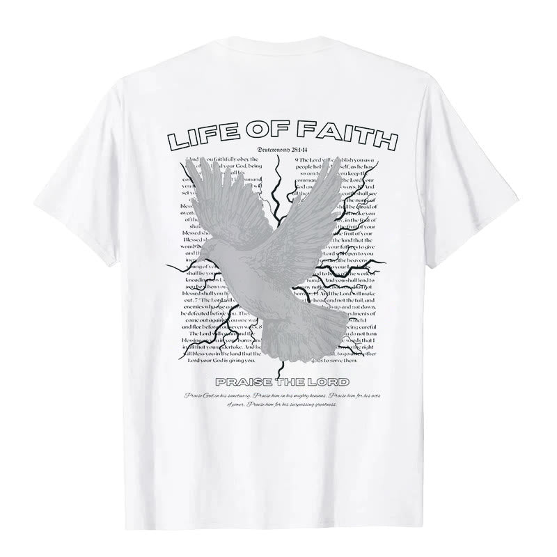 Christianartworkshop Life of Faith T-shirt