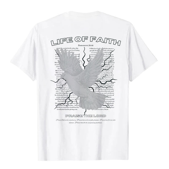 Christianartworkshop Life of Faith T-shirt