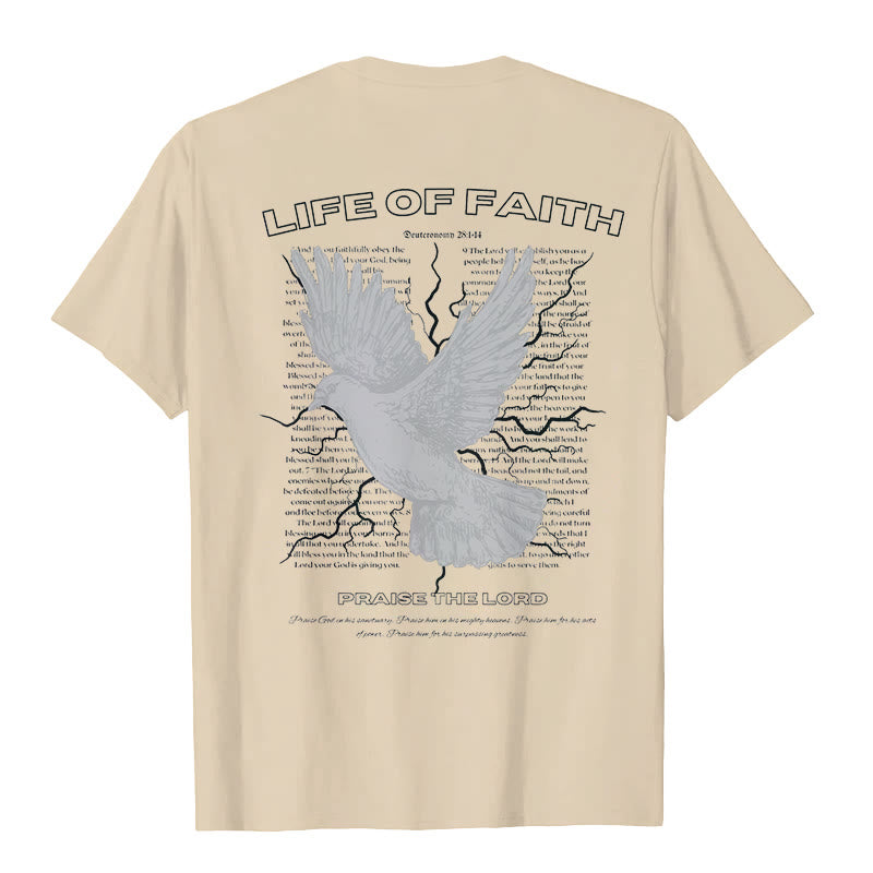Christianartworkshop Life of Faith T-shirt