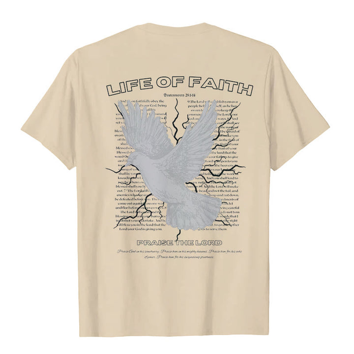Christianartworkshop Life of Faith T-shirt
