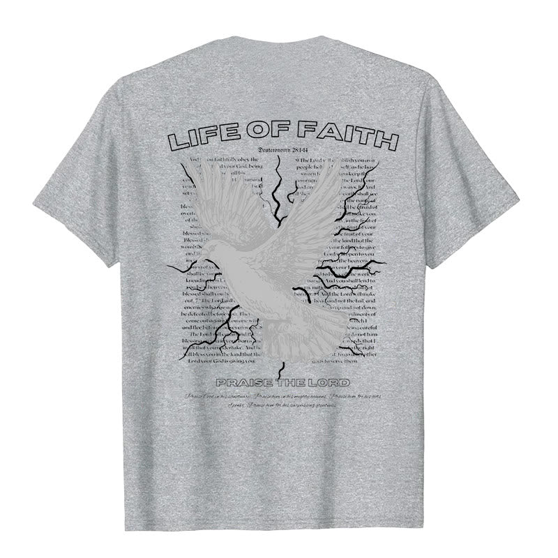Christianartworkshop Life of Faith T-shirt