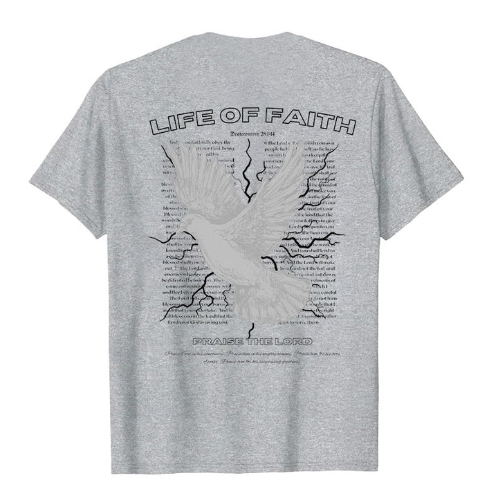 Christianartworkshop Life of Faith T-shirt