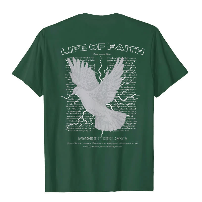 Christianartworkshop Life of Faith T-shirt