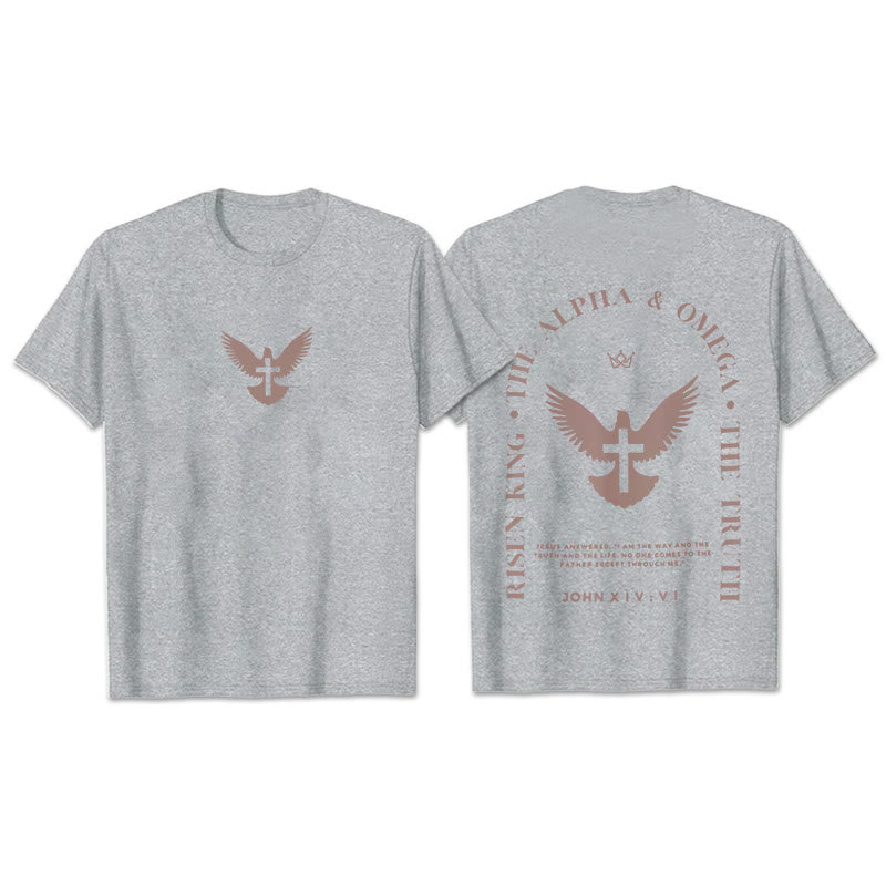 Christianartworkshop Jesus Is The Way The Truth The Life Cotton T-Shirt - image 19