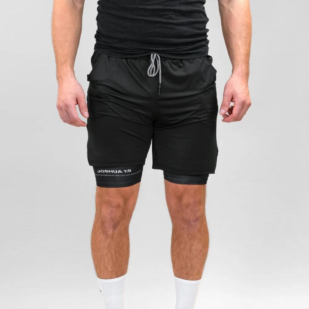 Christianartworkshop Joshua 1:9 Lion Performance Shorts - image 5