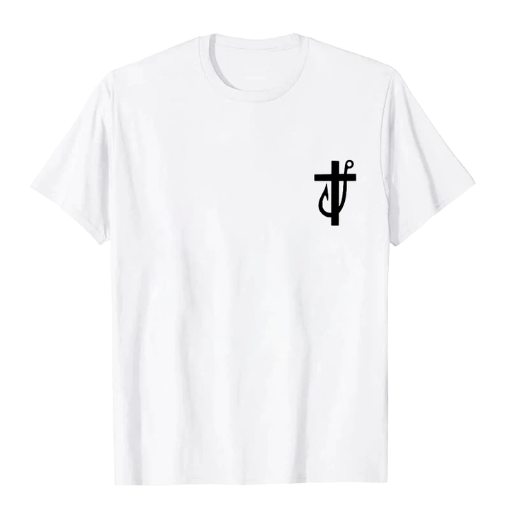 Christianartworkshop Jesus Made Me A Fisherman Mark 1:17 Unisex T-shirt - image 9