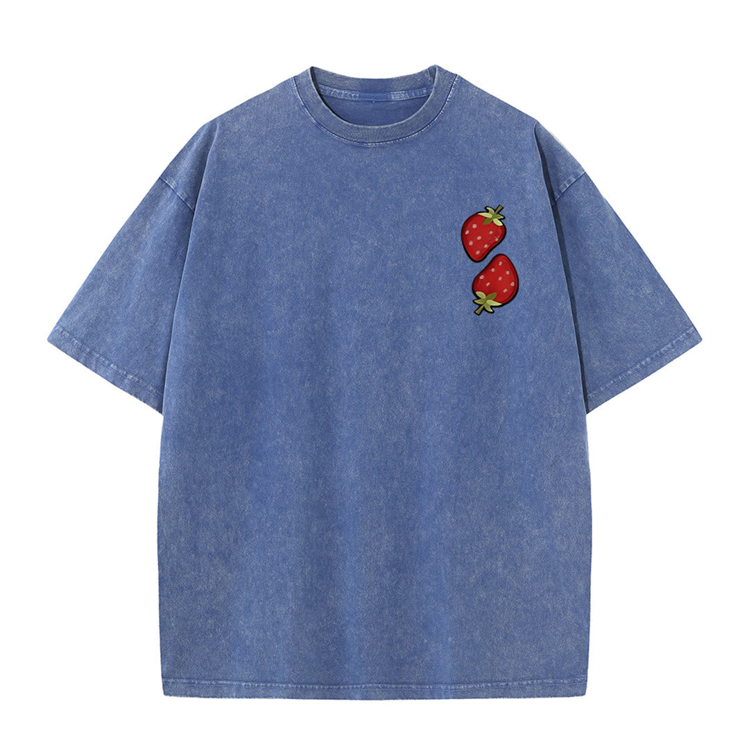 Christianartworkshop Fruit Of The Spirit Double Sided Unisex Washed T-shirt - image 11