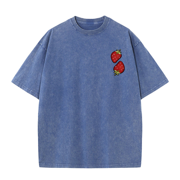 Christianartworkshop Fruit Of The Spirit Double Sided Unisex Washed T-shirt - image 11