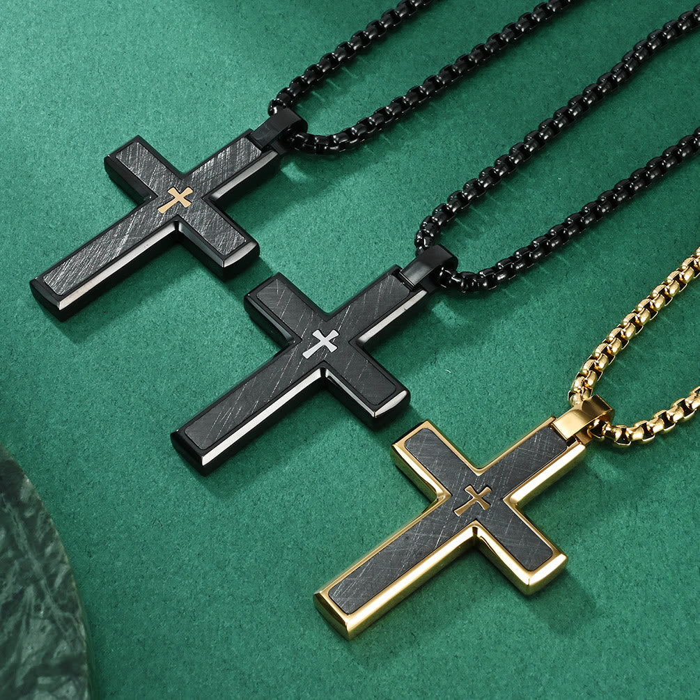Two Necklaces black & green stainless steel for women. Stainless Steel LEOPARD NECKLACE on a Stainless Steel Chain  main image 4