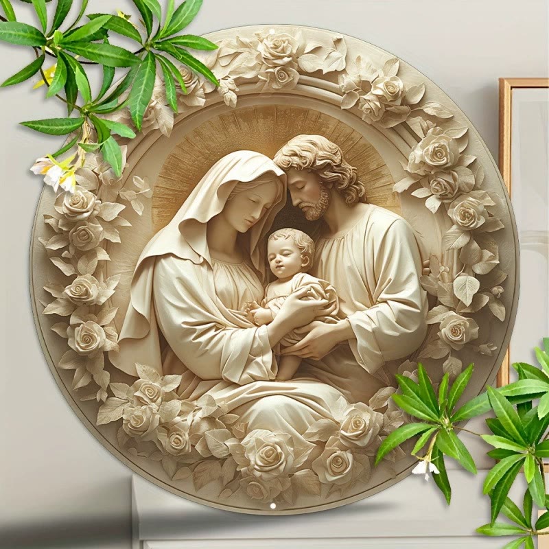 Christianartworkshop Realistic Style Stereo Intricate Nativity Scene Christmas Nativity Hanging Ornaments - Style 3 - image 2