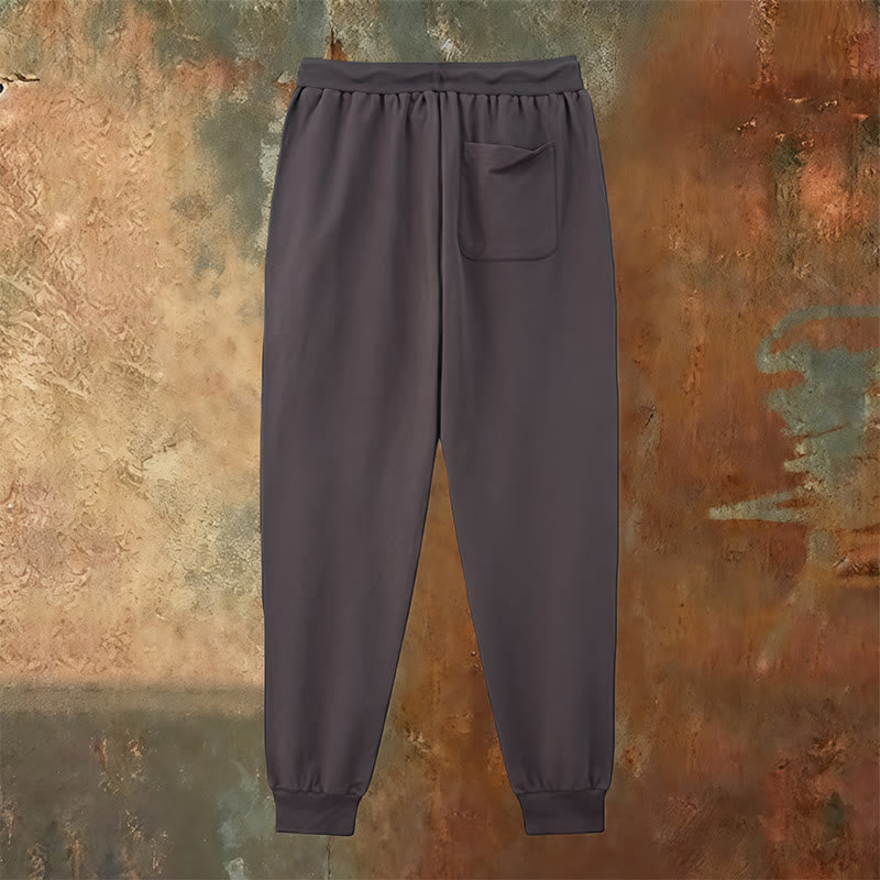 Christianartworkshop Faith-Inspired Child of God Graphic Sweatpants with Bold Letter Print - image 24