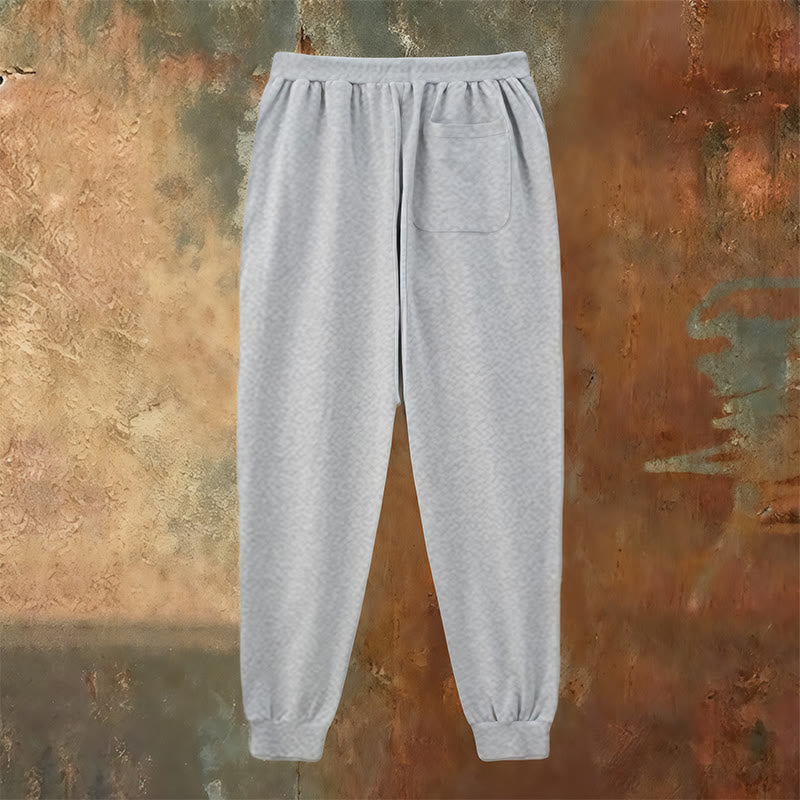 Christianartworkshop Faith-Inspired Child of God Graphic Sweatpants with Bold Letter Print - image 12