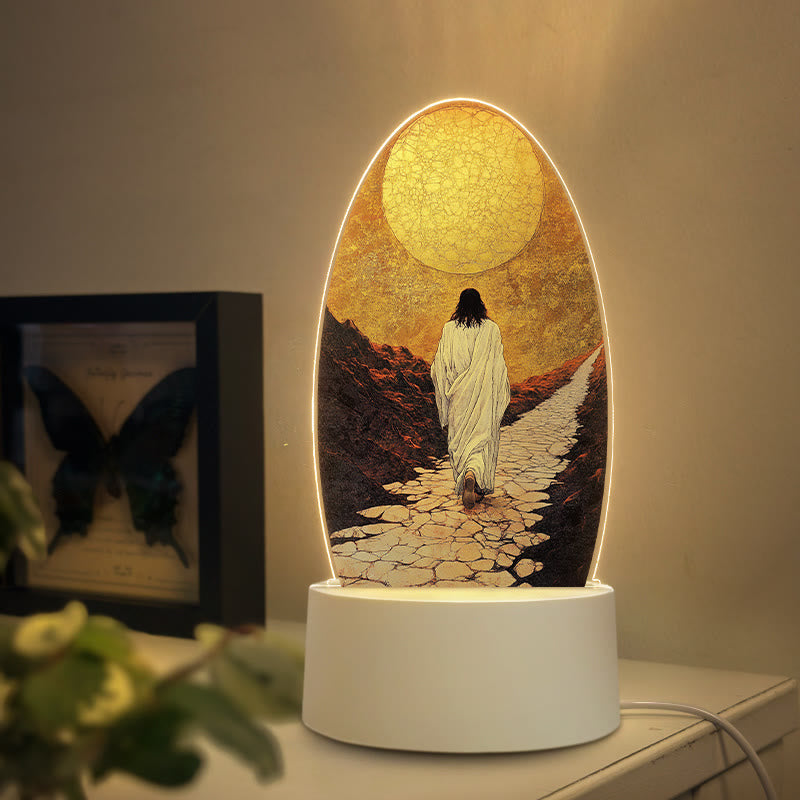 Christianartworkshop Diverse Jesus Imagery Nightlight: Faith Expression & Unique Gift - I - image 8