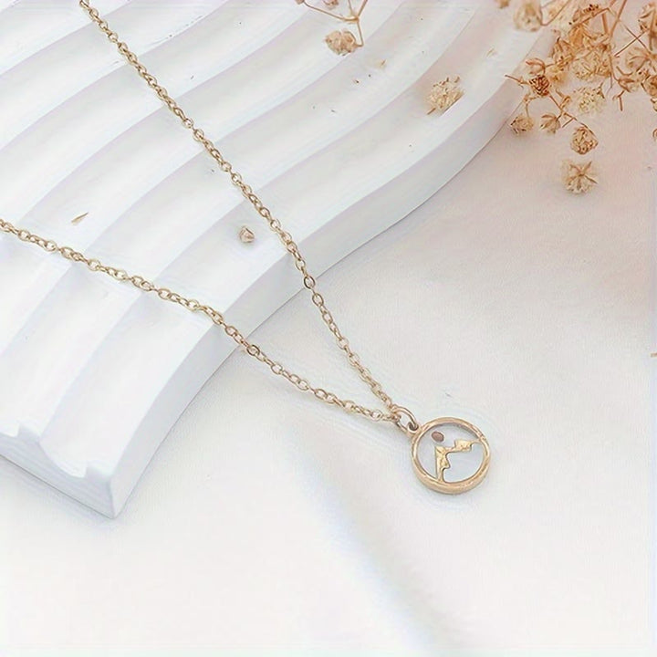 Christianartworkshop Minimalist Mustard Seed Mountain Necklace: Faith Expression in Daily Wear - image 1