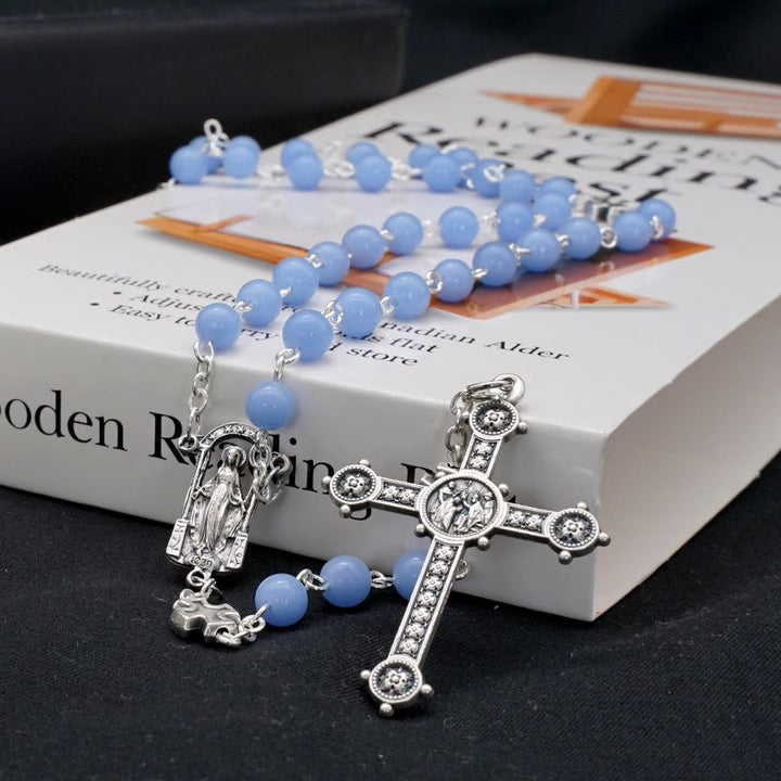 Christianartworkshop Luminous Beads Christian Prayer Rosary