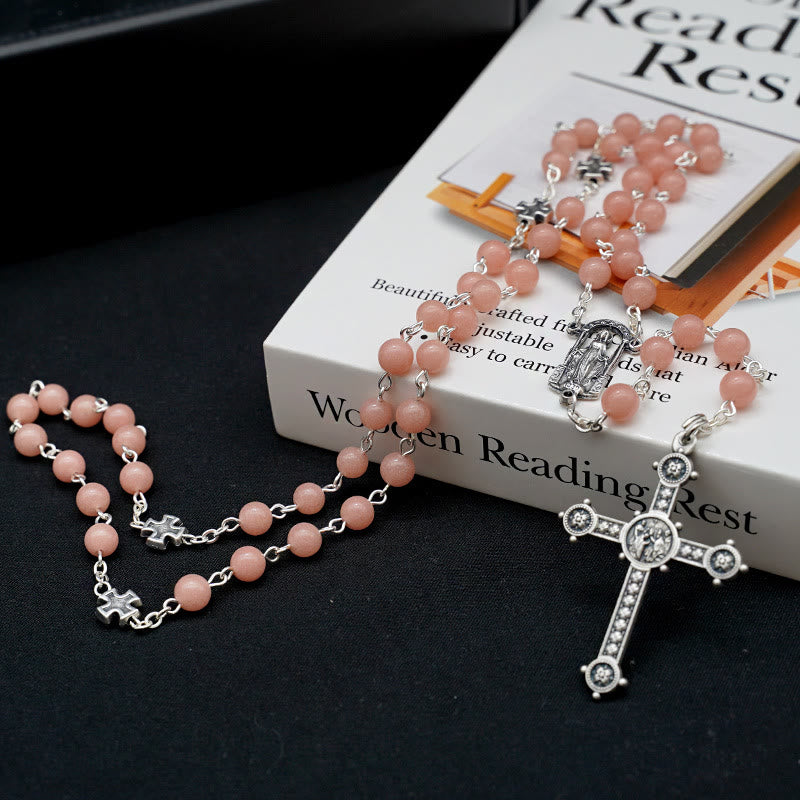 Christianartworkshop Luminous Beads Christian Prayer Rosary