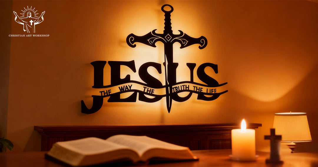 Faith Visualized: How Metal Wall Art Becomes a Spiritual Mark in Christian Homes