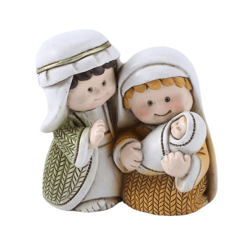 Nativity Holy Family Ornaments B