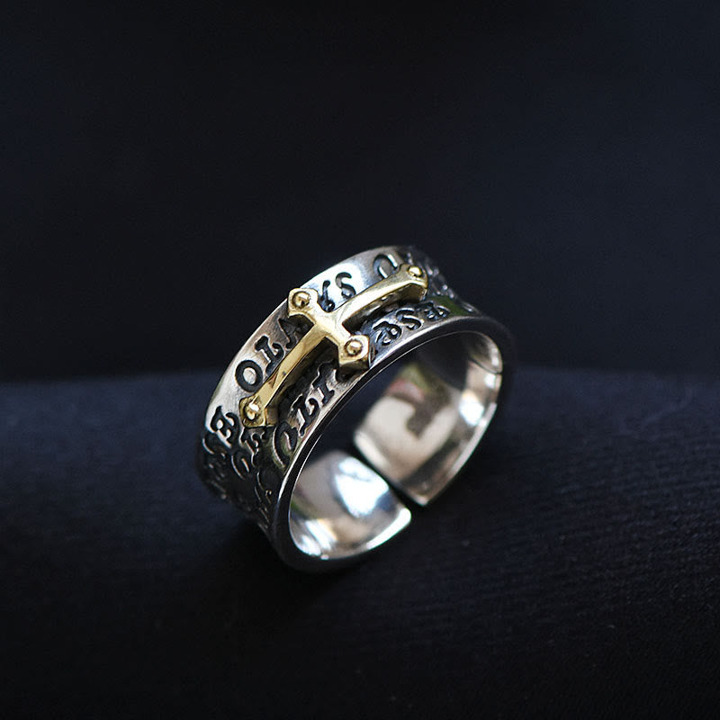 Christianartworkshop Adjustable Cross Ring Christianartworkshop  Jewelry - Adjustable - image 1