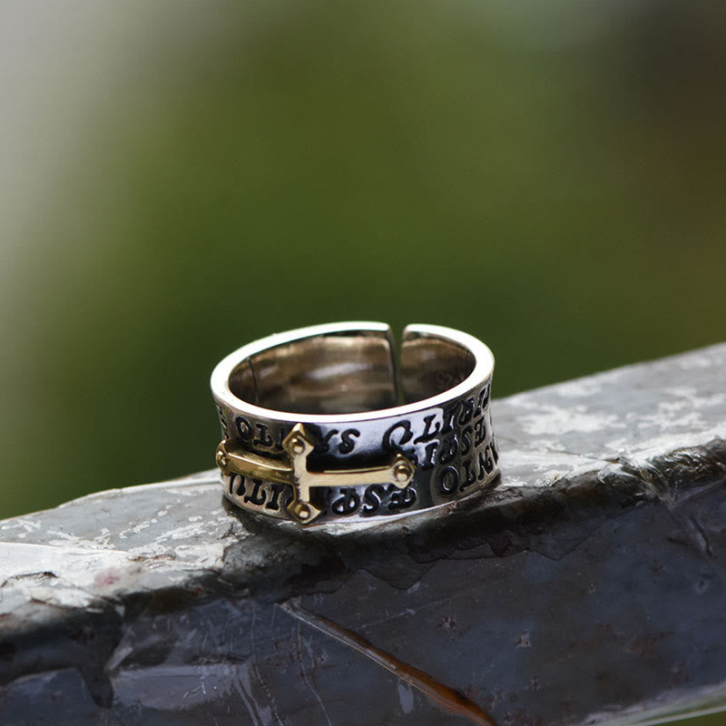 Christianartworkshop Adjustable Cross Ring Christianartworkshop  Jewelry - image 2