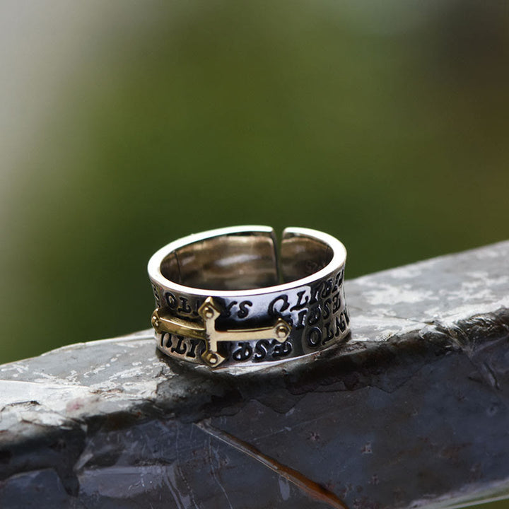 Christianartworkshop Adjustable Cross Ring Christianartworkshop  Jewelry - image 2
