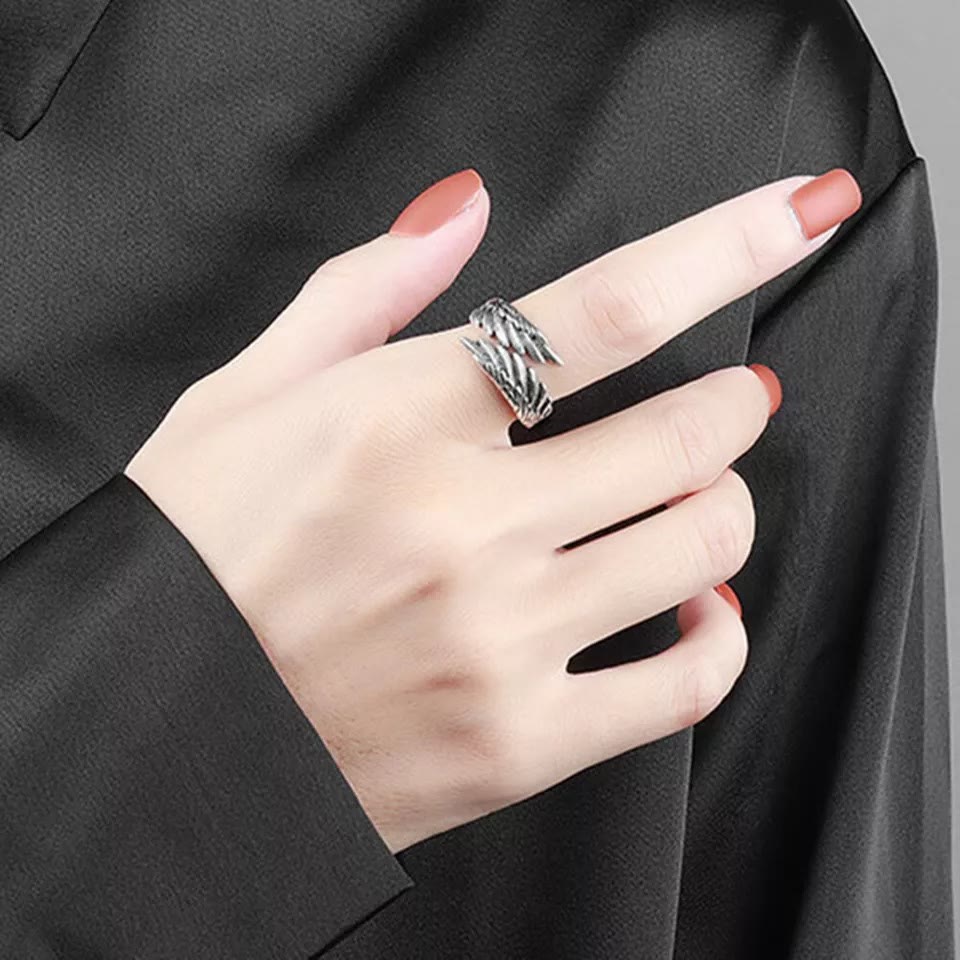 Christianartworkshop Pure Angel Wings Adjustable Ring - image 5