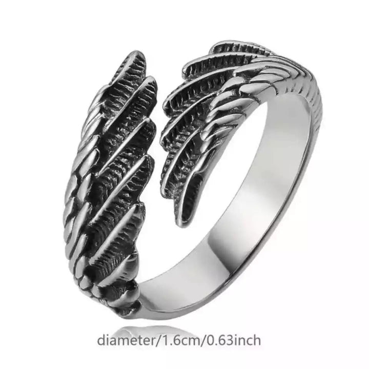 Christianartworkshop Pure Angel Wings Adjustable Ring - image 7