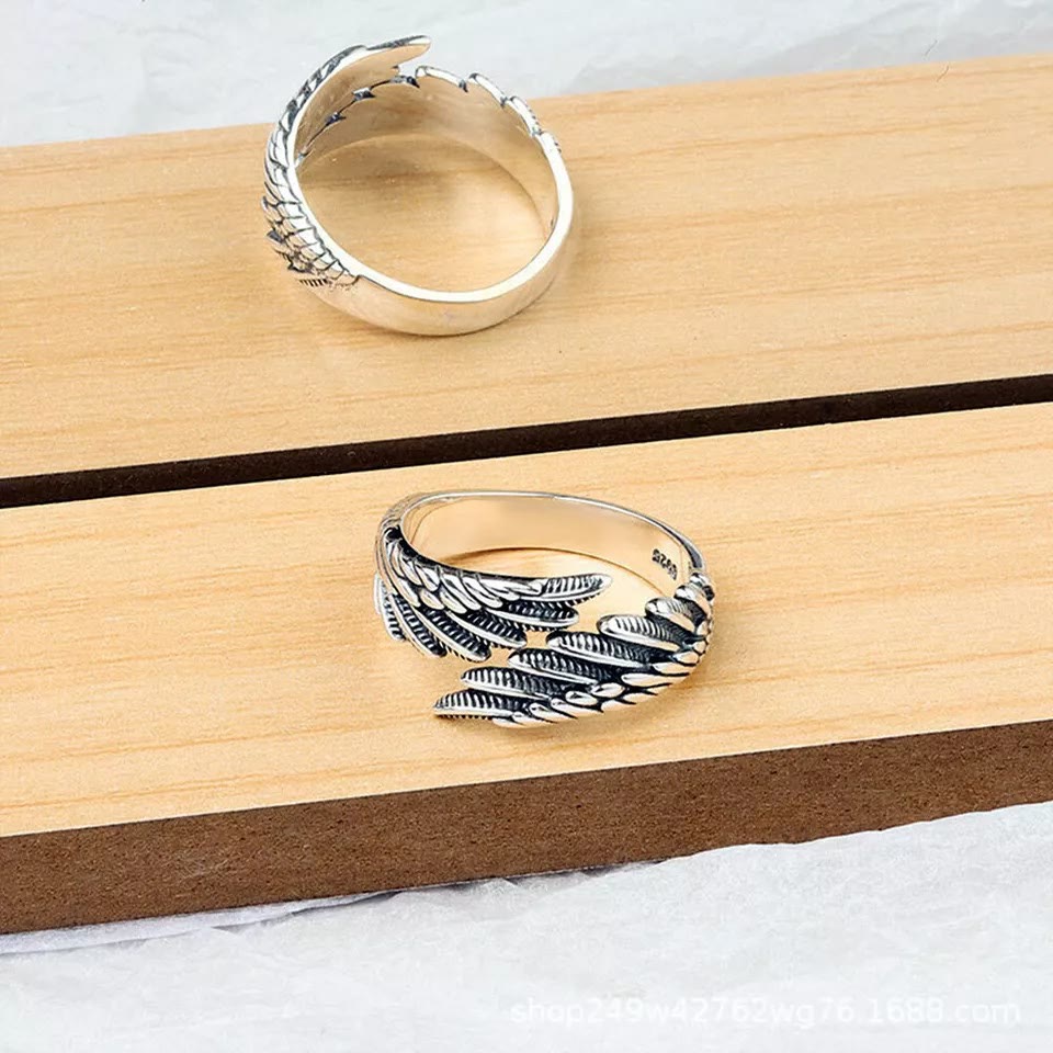 Christianartworkshop Pure Angel Wings Adjustable Ring - image 6