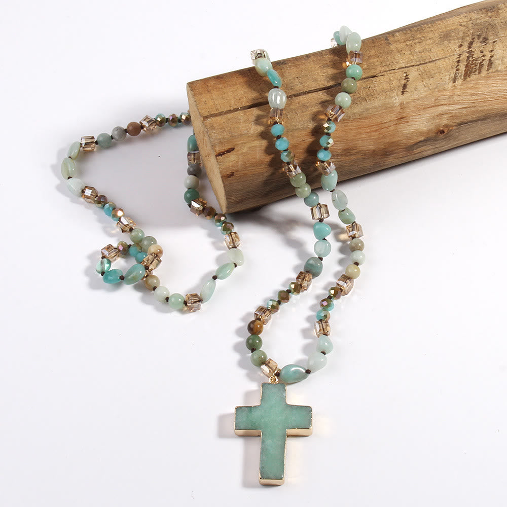 Christianartworkshop Catholic Cross Pendant Christian Necklace Religious Jewelry