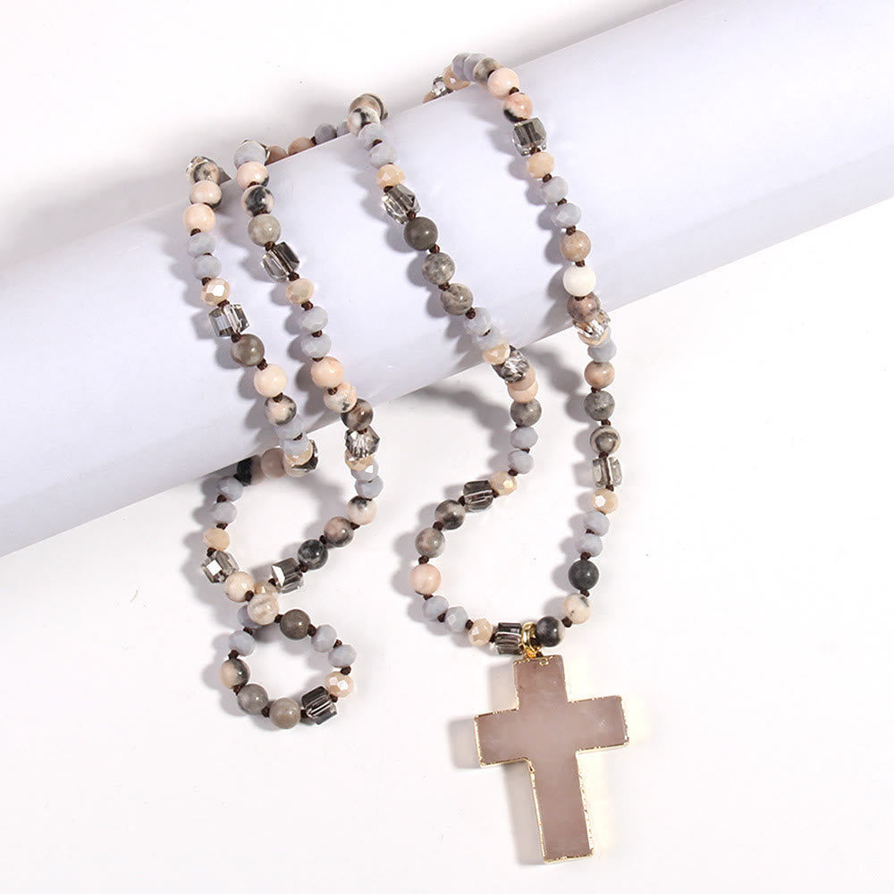 Christianartworkshop Catholic Cross Pendant Christian Necklace Religious Jewelry