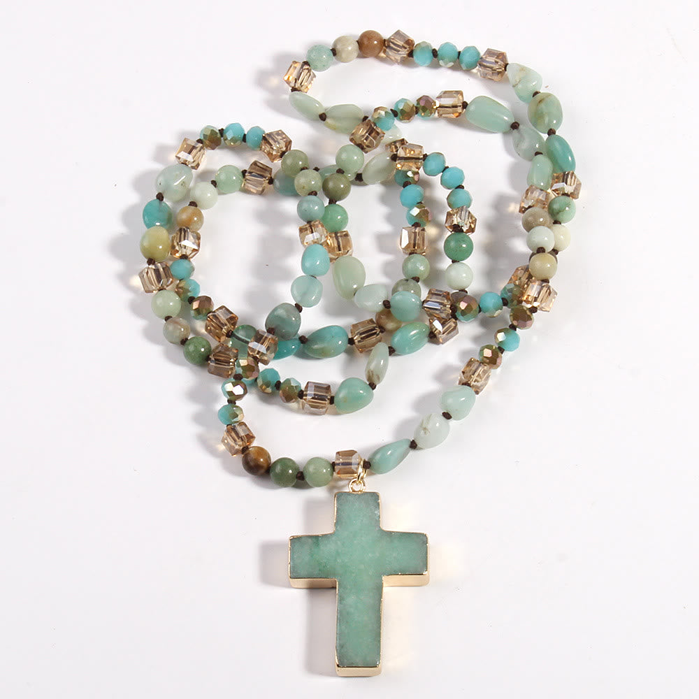 Christianartworkshop Catholic Cross Pendant Christian Necklace Religious Jewelry