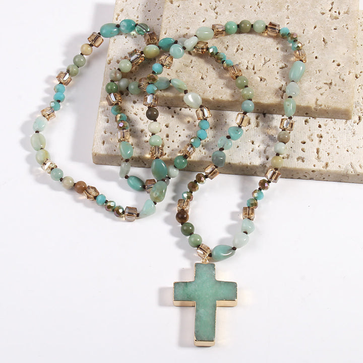 Christianartworkshop Catholic Cross Pendant Christian Necklace Religious Jewelry