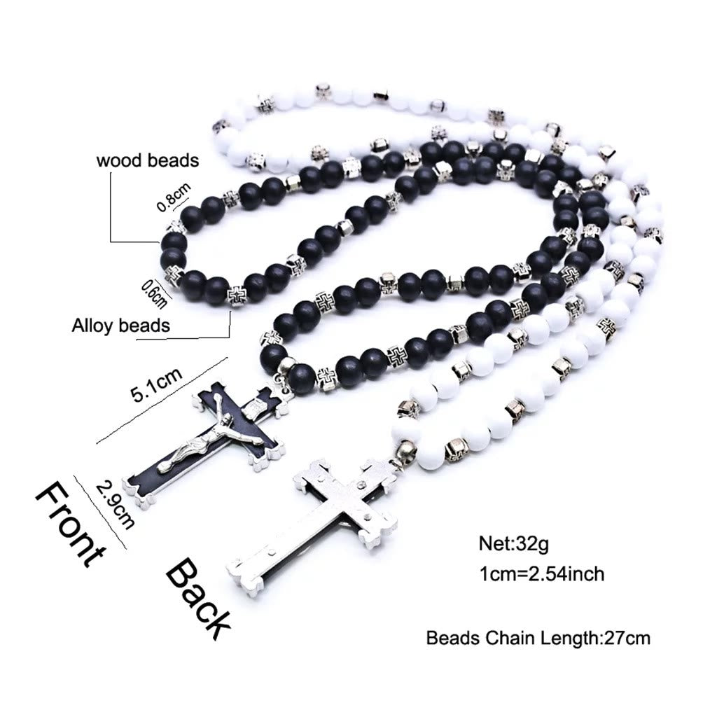 Christianartworkshop Crucifix Juses Pendant Prayer Necklace - image 7