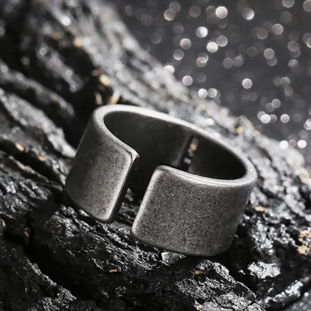 Christianartworkshop Stainless Steel Antique Punk Christianartworkshop  Cross Ring - image 11