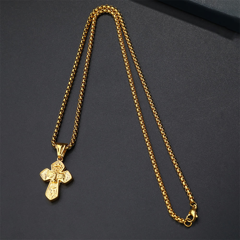 Christianartworkshop Jesus Cross Silver Handmade Christian Pendant Necklace - image 10