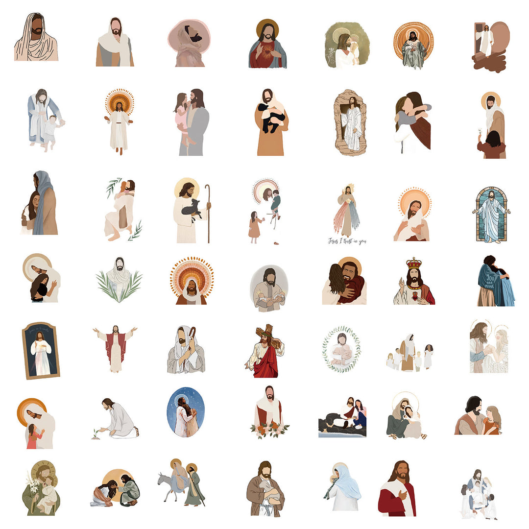 Christ Story Jesus Stickers DIY Waterproof Stickers - image 6