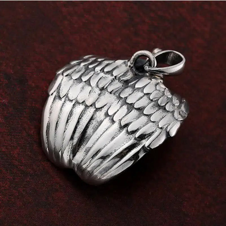 Christianartworkshop Holy Jesus Redeeming Angel Prayer Religious Necklace - image 3