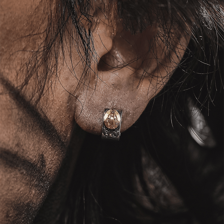 Christianartworkshop Virgin Mary Silver Earrings Religion Jewelry - image 1