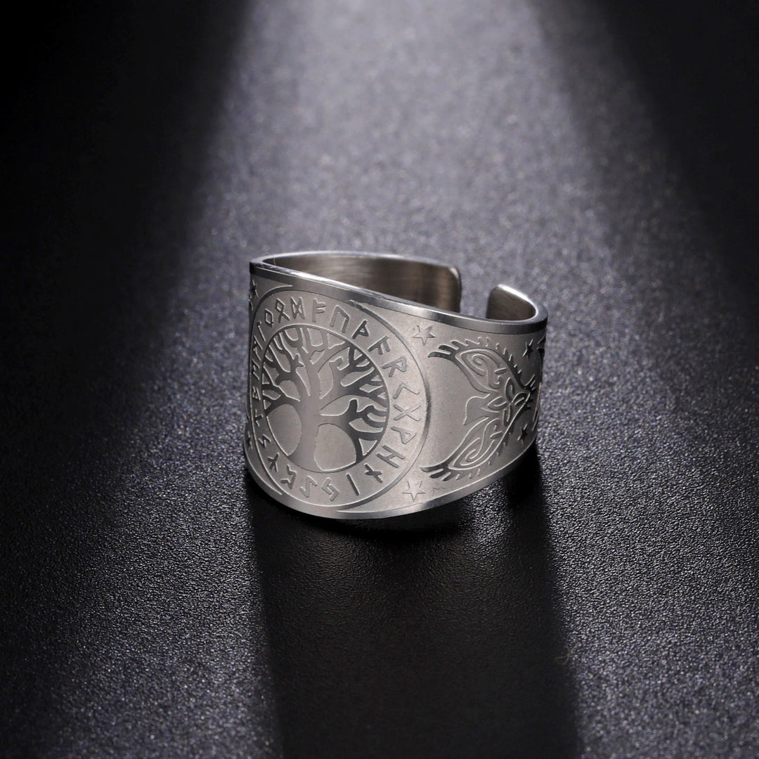 Christianartworkshop Tree of Life Bird Guardian Ring - image 6