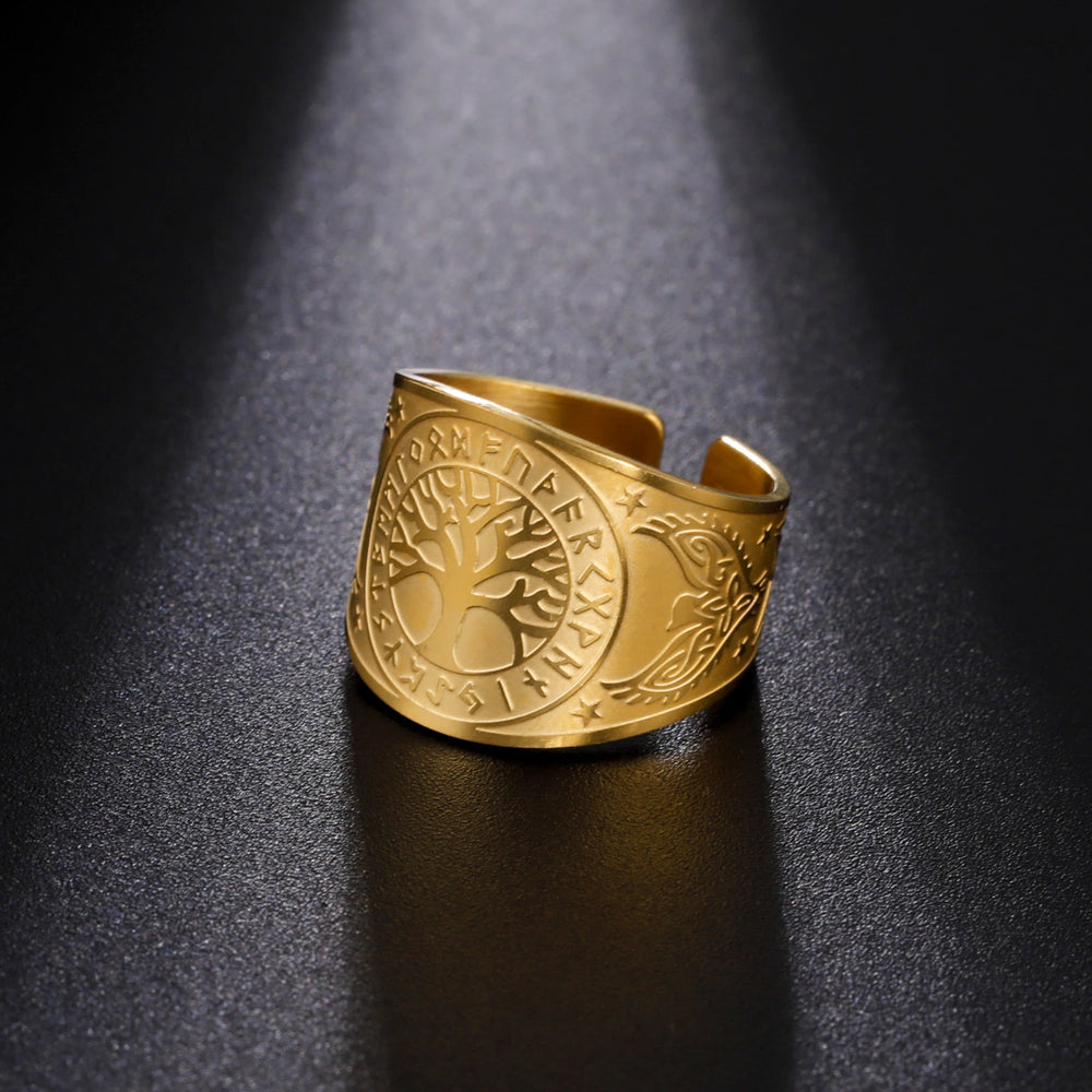 Christianartworkshop Tree of Life Bird Guardian Ring - image 2