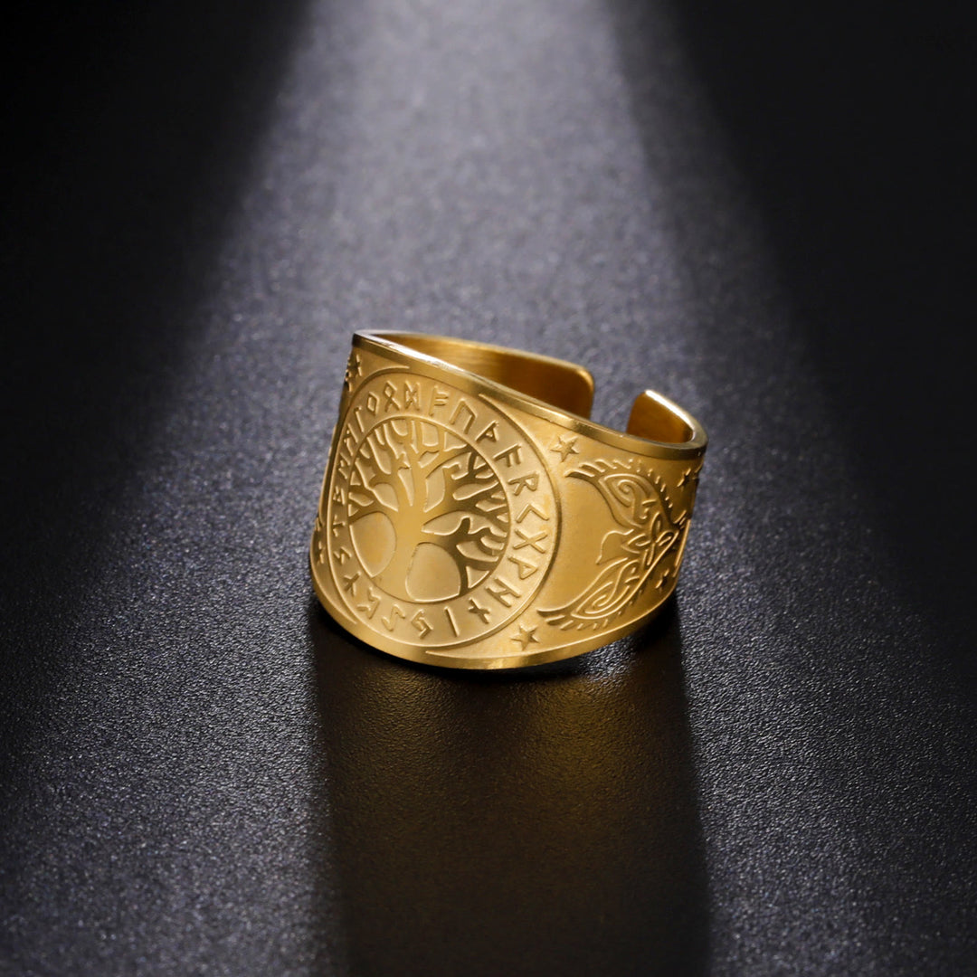 Christianartworkshop Tree of Life Bird Guardian Ring - image 2