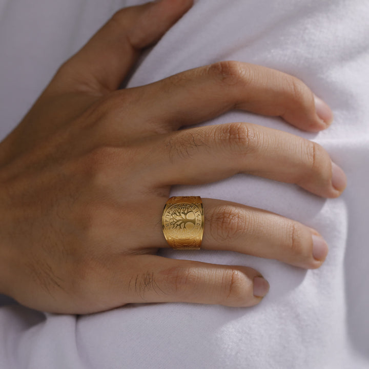 Christianartworkshop Tree of Life Bird Guardian Ring - image 2