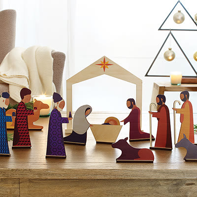 Nativity Scene Set Home Decor