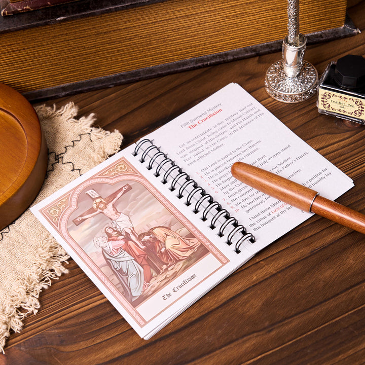 Christianartworkshop POCKET-SIZE Rosary Meditation Book - image 4